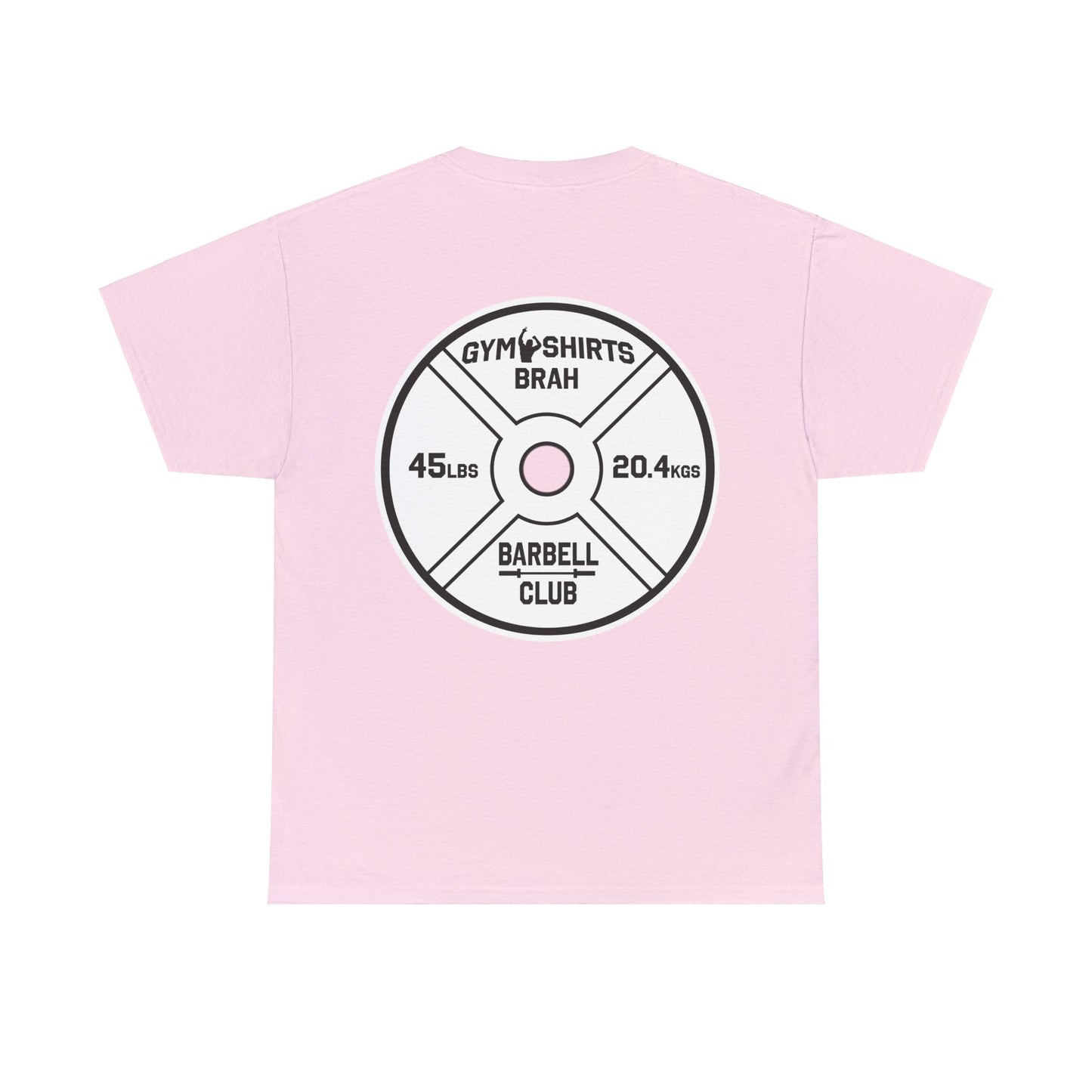 'Barbell Club' Double Sided Classic T-Shirt