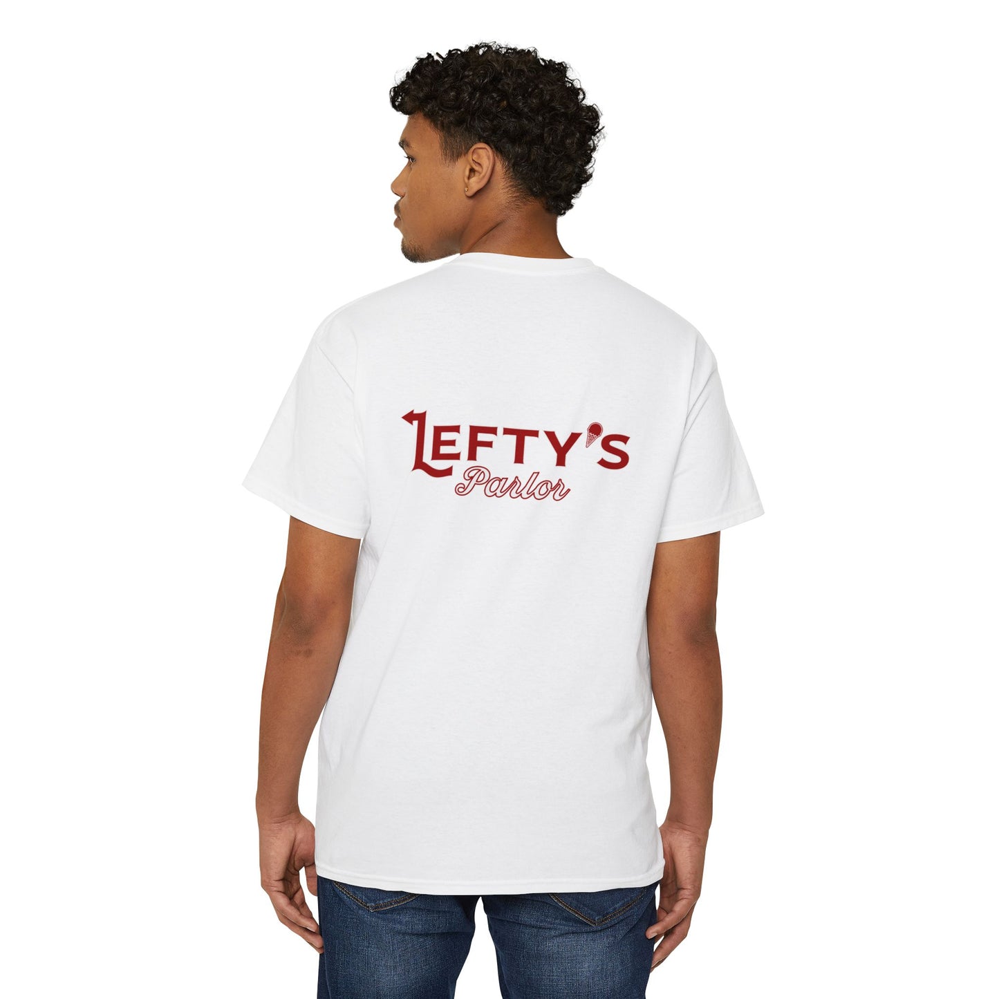 Unisex Heavy Cotton Pocket Tee - Lefty’s Parlor Vintage Style T-Shirt