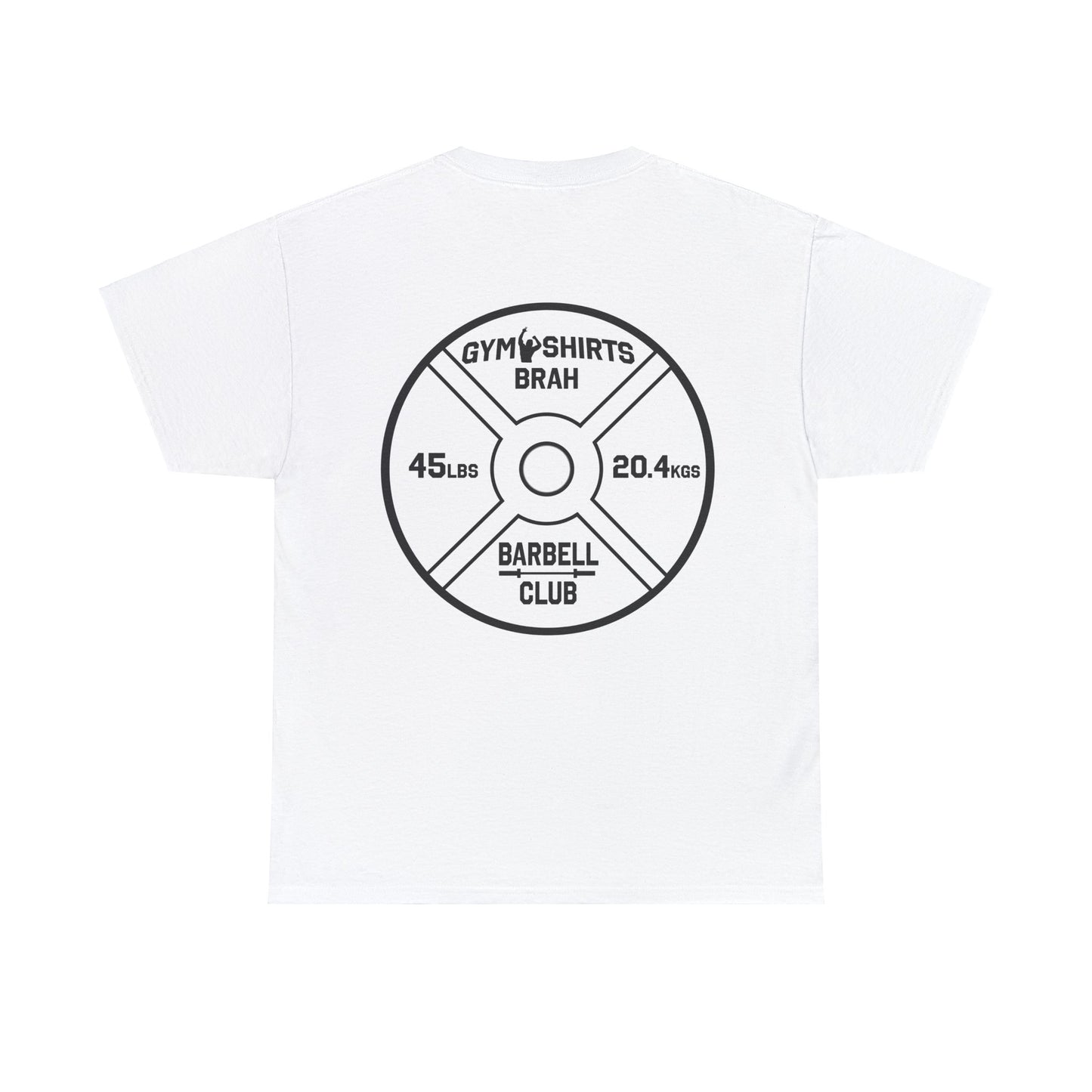 'Barbell Club' Double Sided Classic T-Shirt