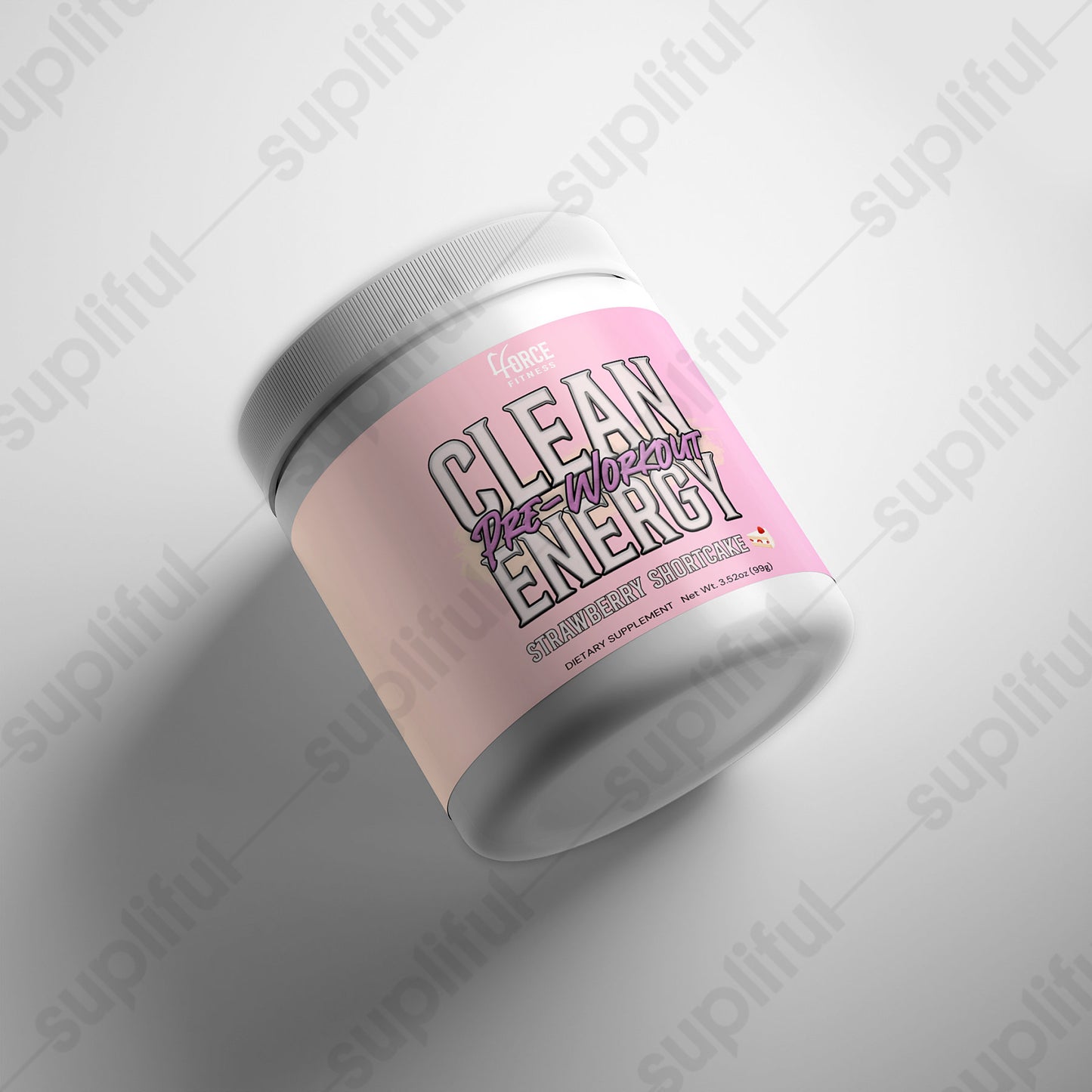 Clean Energy: Pre-Workout (Strawberry Shortcake)