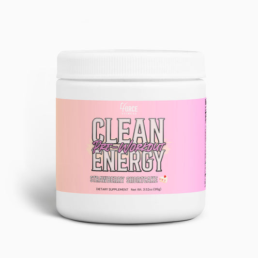 Clean Energy: Pre-Workout (Strawberry Shortcake)